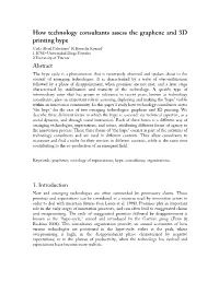 How Technology Consultants Assess the Graphene and 3D Printing Hype