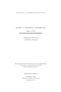 John Merriam