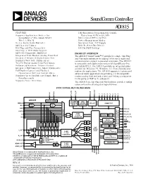Soundcomm Controller AD1815