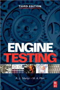 Engine Testing This Page Intentionally Left Blank Engine Testing Theory and Practice