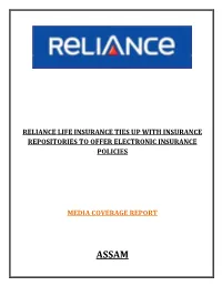 RLI-Electronic Insurance Coverage Report-Assam