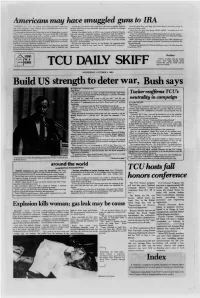 TCU DAILY SKIFF Light and Variable