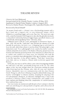 Theatre Review