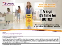 A Sign It's Time for BOTOX®