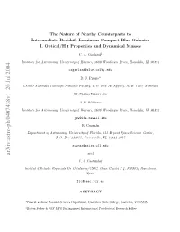 Arxiv:Astro-Ph/0407438V1 20 Jul 2004