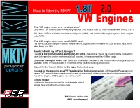 How to Identify MKIV 1