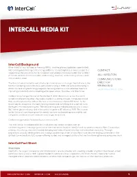 Intercall Media Kit