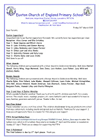 Newsletter-26.3.21