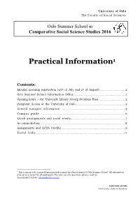 Practical Information1