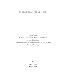 THE IDEA of TIMBRE in the AGE of HAYDN a Dissertation
