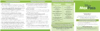 Disney's Maxpass Guide