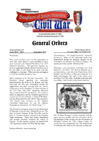 General Orders