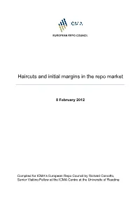 Haircuts and Initial Margins in the Repo Market