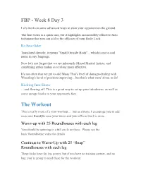 The Workout This Is Really More of a Mini-Workout… but As Always, I Encourage You to Add More and Freestyle Once Your Warm and Your Official Work Is Done