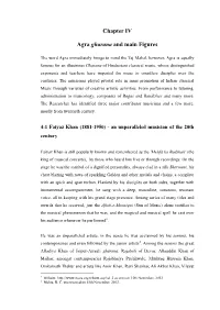 Chapter IV Agra Gharana and Main Figures