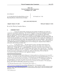 Declaratory Ruling