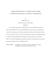 "Messing with the Mouse": Copyright, Parody and The