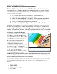 Sedimentology and Stratigraphy Measuring Sedimentary Structures for Paleocurrent Reconstruction