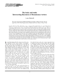 Intersecting Discourses of Renaissance Torture