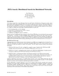 JXTA Search: Distributed Search for Distributed Networks