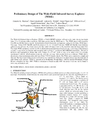 Preliminary Design of the Wide-Field Infrared Survey Explorer (WISE)