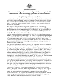 Submission to the UN Expert Mechanism on the Rights Of