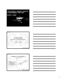 PSY 4960/5960 Science Vs. Pseudoscience Human Life