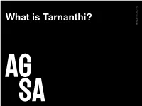 What Is Tarnanthi?