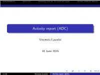 Activity Report (ADC)