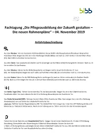 Fachtagung „Die Pflegeausbildung Der Zukunft Gestalten – Die Neuen Rahmenpläne“ – 04