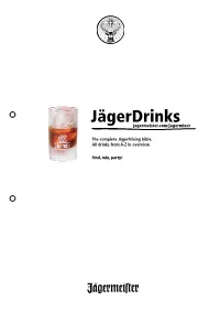 Jägerdrinks Jagermeister.Com/Jagermixer