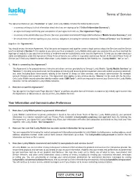 Terms of Service