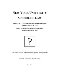 The Audience in Intellectual Property Infringement