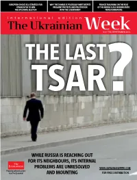 While Russia Is Reaching out for Its Neighbours, Its Internal Problems