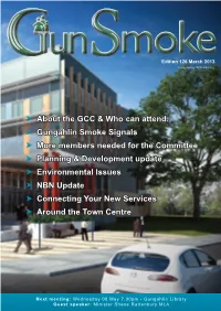 About the GCC & Who Can Attend. Gungahlin Smoke Signals More Members Needed for the Committee Planning & Development