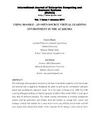 Learning Management Systems