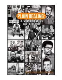 Plain Dealing: Cleveland Journalists Tell Their Stories
