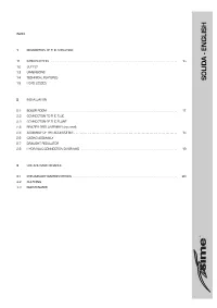 Sime FB Series (Solida) Manual