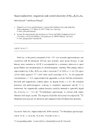 Superconductivity, Magnetism and Crystal Chemistry of Ba1-Xkxfe2as2