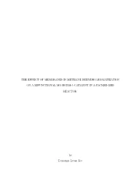 The Effect of Membranes in Methane Dehydroaromatization