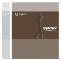 2011 Highlights. 1