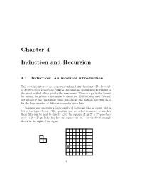 Chapter 4 Induction and Recursion