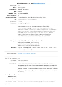 Export Agreement Coding (PDF)