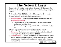 The Network Layer