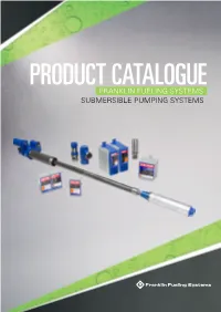 Franklin Fueling Systems Submersible Pumping Systems