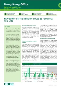 Hong Kong Office Marketview Q1 2013 CBRE Global Research and Consulting