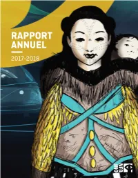 Rapport Annuel Annual Report