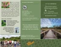 Stormwater Management Green Infrastructure