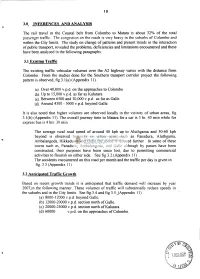 10 3.0. INFERENCES and ANALYSIS the Rail Travel in the Coastal Belt
