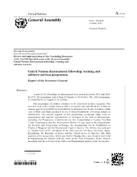 General Assembly Distr.: General 20 June 2016